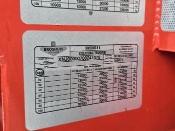 Broshuis 3ABSD-PL + 7ABSD-PL PENDEL / EXTENDABLE- 40 mtr!